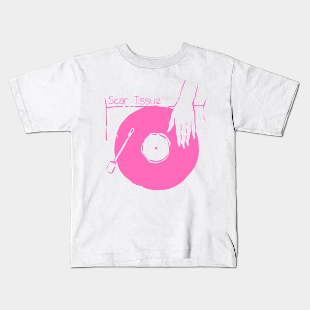 Spin Your Vinyl - Scar Tissue Kids T-Shirt by earthlover